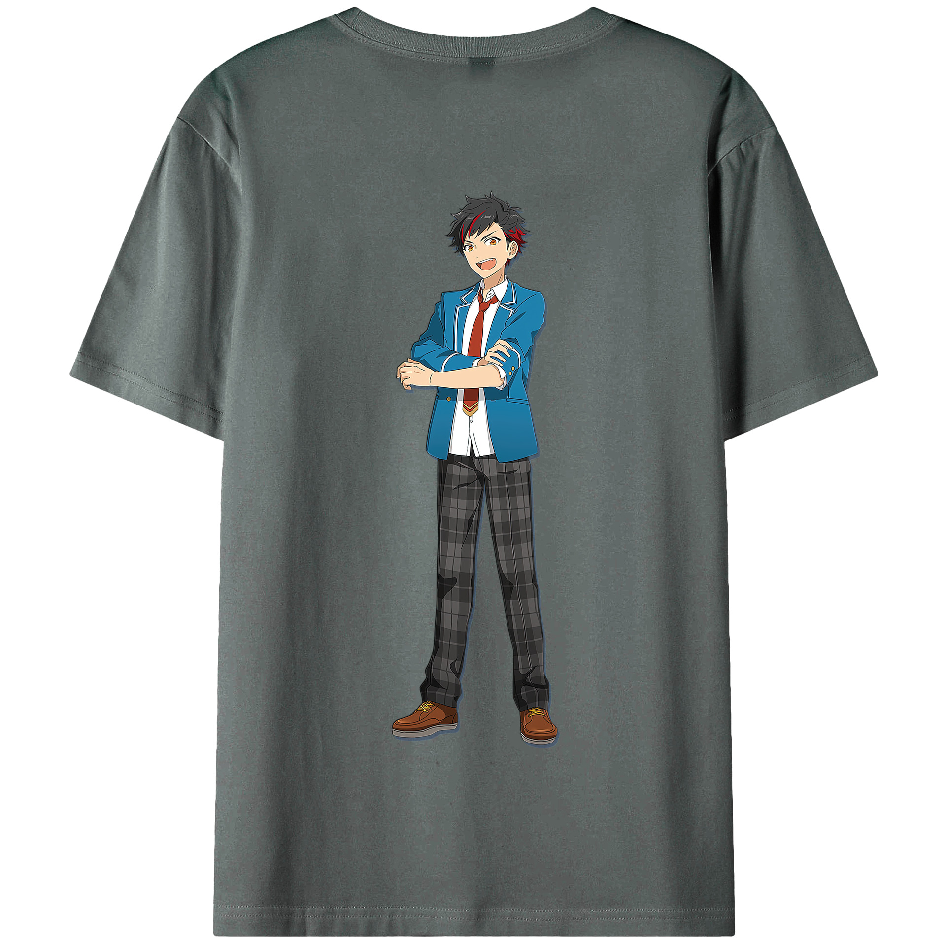 （画像用） あんさんぶるスターズ! Ensemble Stars 綿100％半袖Tシャツ（背面プリント）